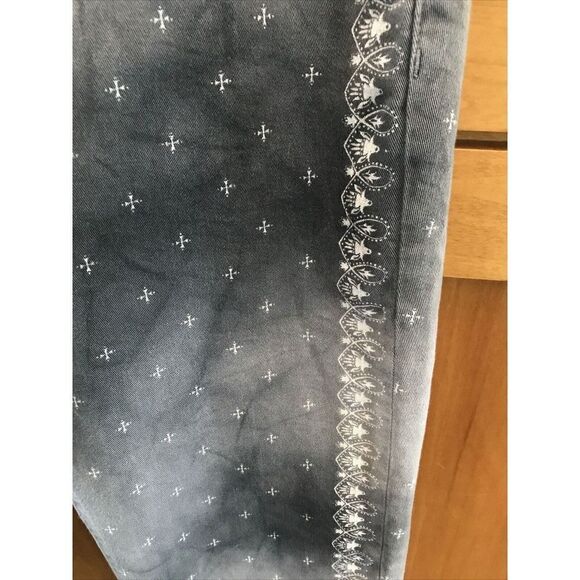 MM6 Maison Margiela Jeans Skinny IT 42 US M Gray Women Zip Slim Fit Cotton Blend - Picture 6 of 10